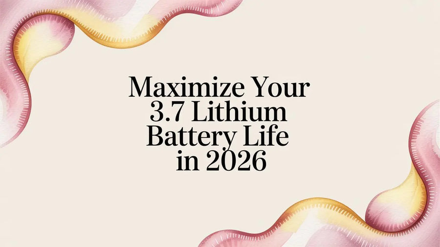 Maximize Your 3.7 Lithium Battery Life in 2026