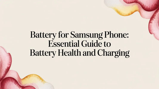 Battery for samsung phone: Essential Guide to Battery Health and Charging — FoldifyCase