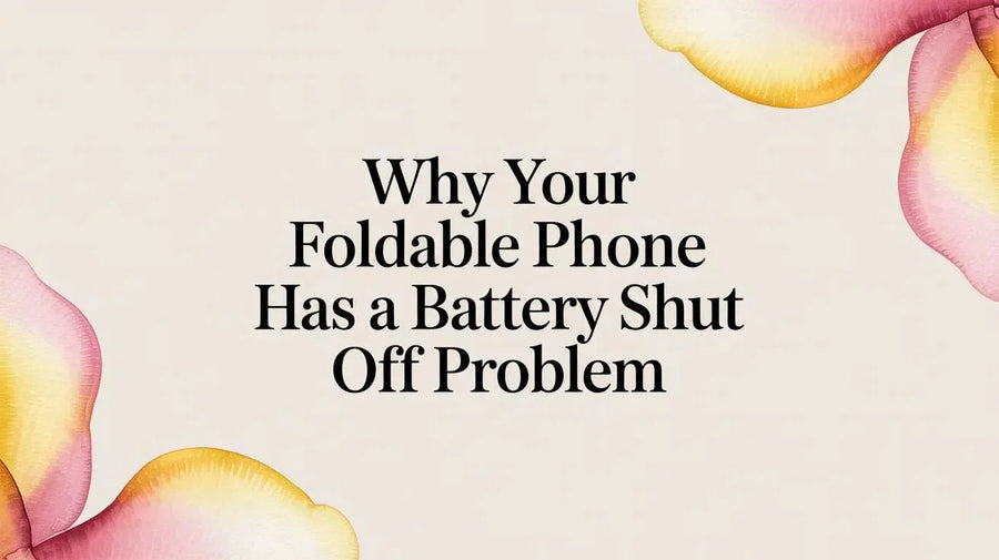Why Your Foldable Phone Has a Battery Shut Off Problem