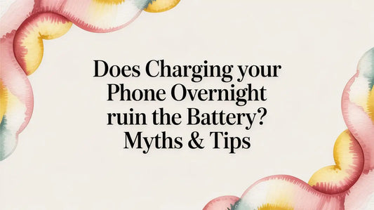 Does charging your phone overnight ruin the battery? Myths & tips — FoldifyCase blog