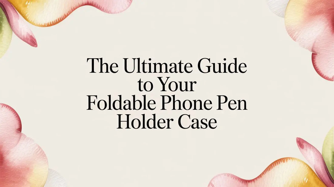 Ultimate guide to foldable phone pen holder cases — S Pen storage solutions for Galaxy Z Fold