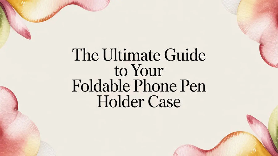 The Ultimate Guide to Your Foldable Phone Pen Holder Case