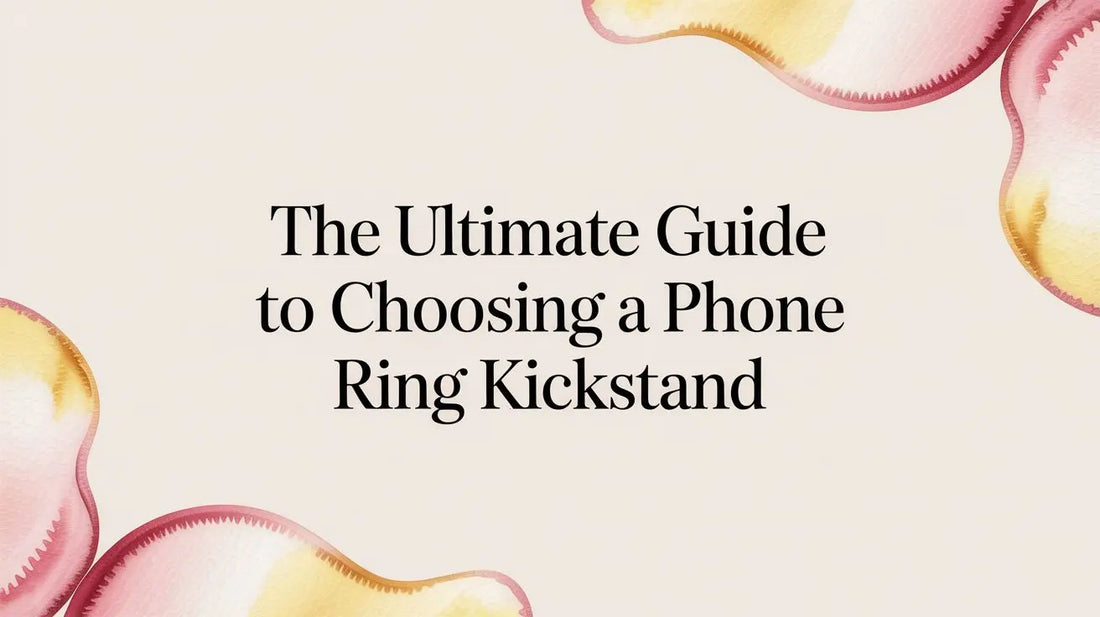 The Ultimate Guide to Choosing a Phone Ring Kickstand — FoldifyCase