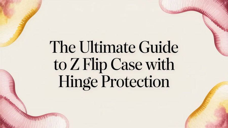 The Ultimate Guide to Z Flip Case with Hinge Protection