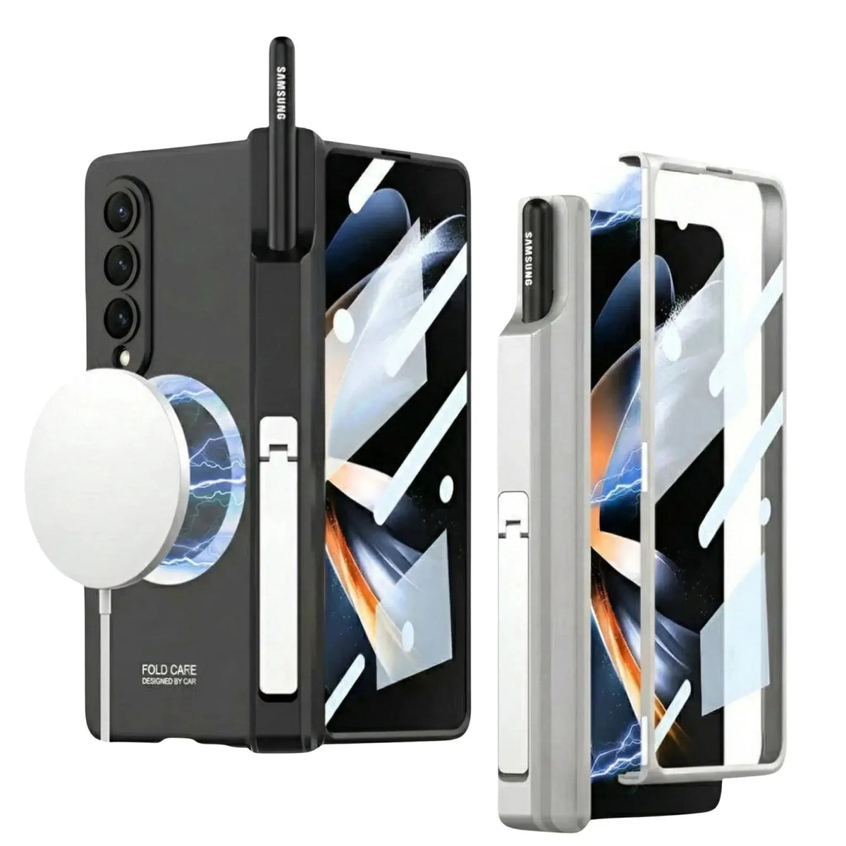 Z Fold Hinge & S-Pen Holder Case