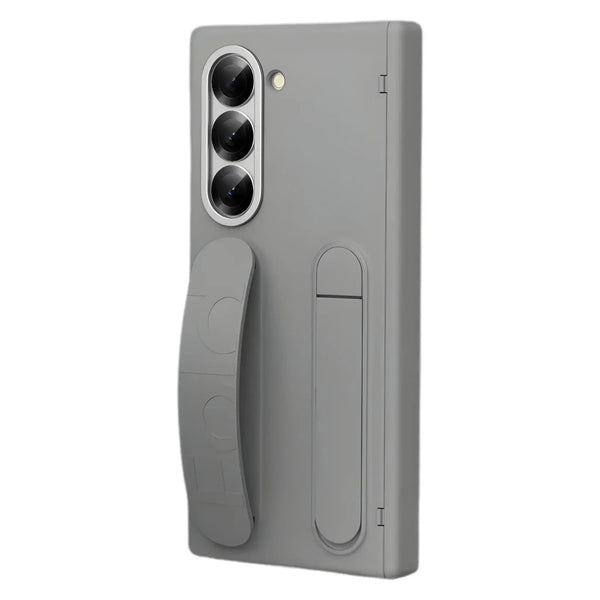 Axis P1 hinge cover case with integrated wristband holder matte polycarbonate raised camera bezel for Samsung Galaxy Z Fold series