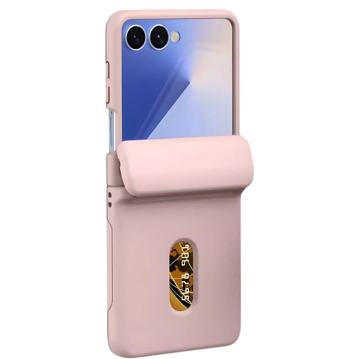 Z Flip Hinge Card Slot Shield