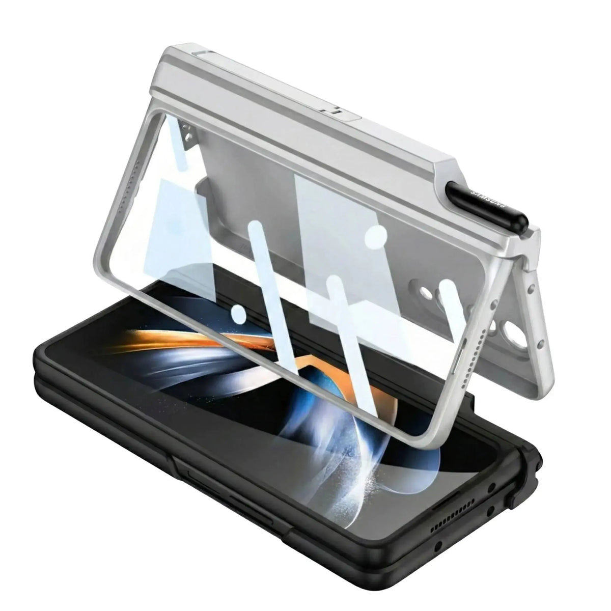 Z Fold Hinge & S-Pen Holder Case