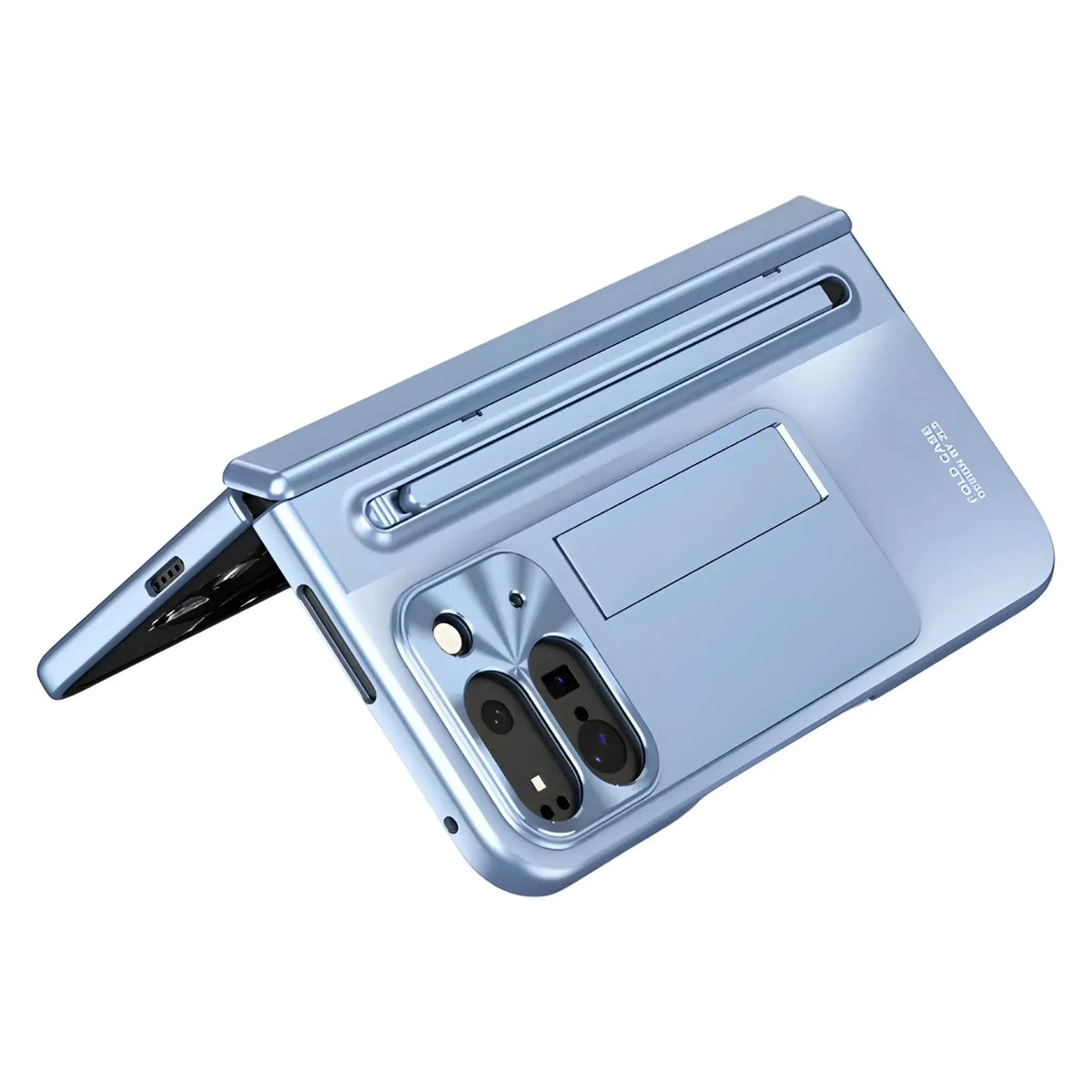 Pixel Fold Pen Holder Hinge Case