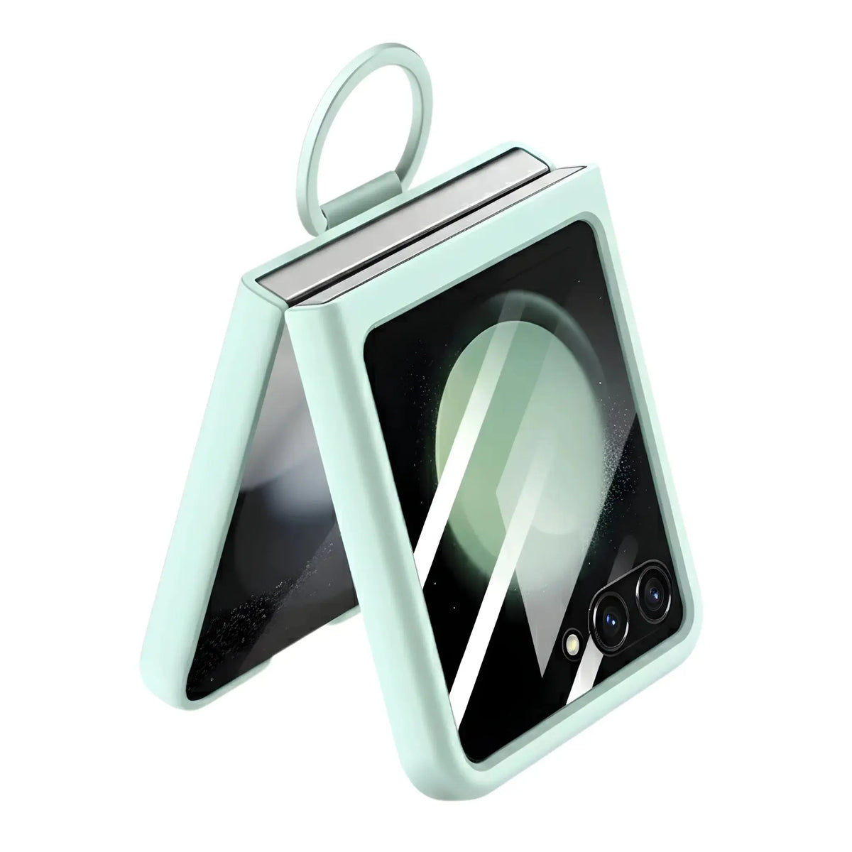 Z Flip Silicone Ring Holder Case