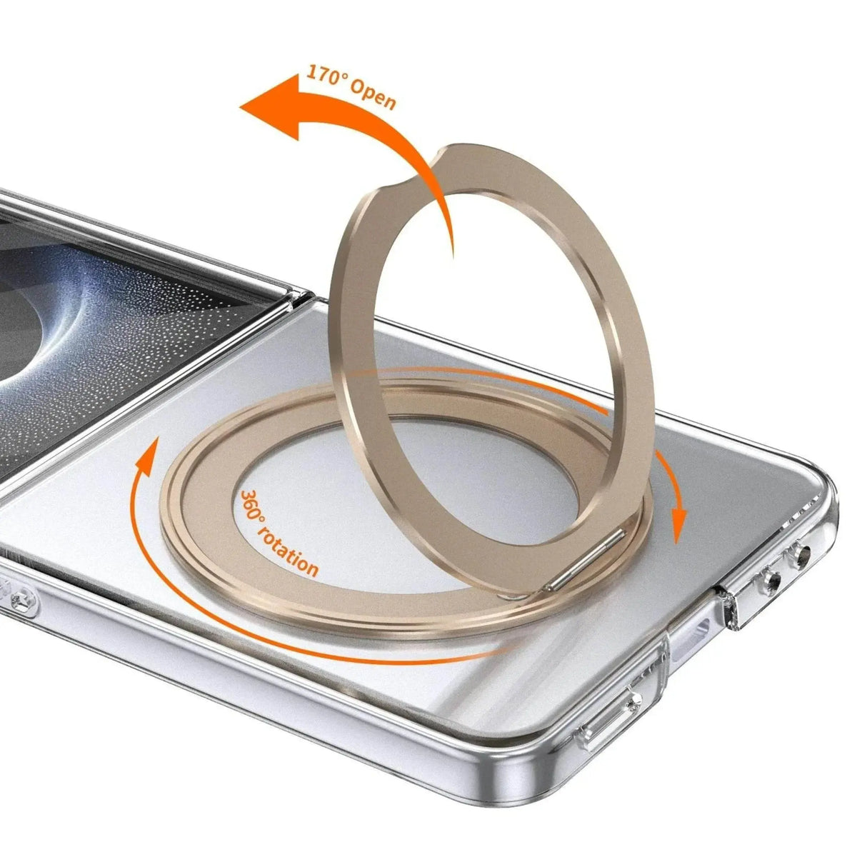 Z Flip MagSafe Swivel Stand Case
