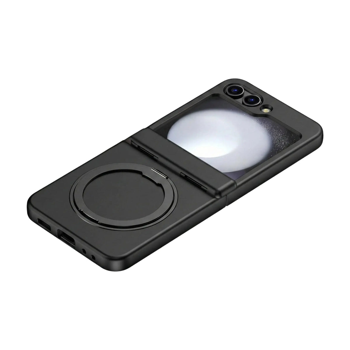 Z Flip Magnetic Rotation Ring Case