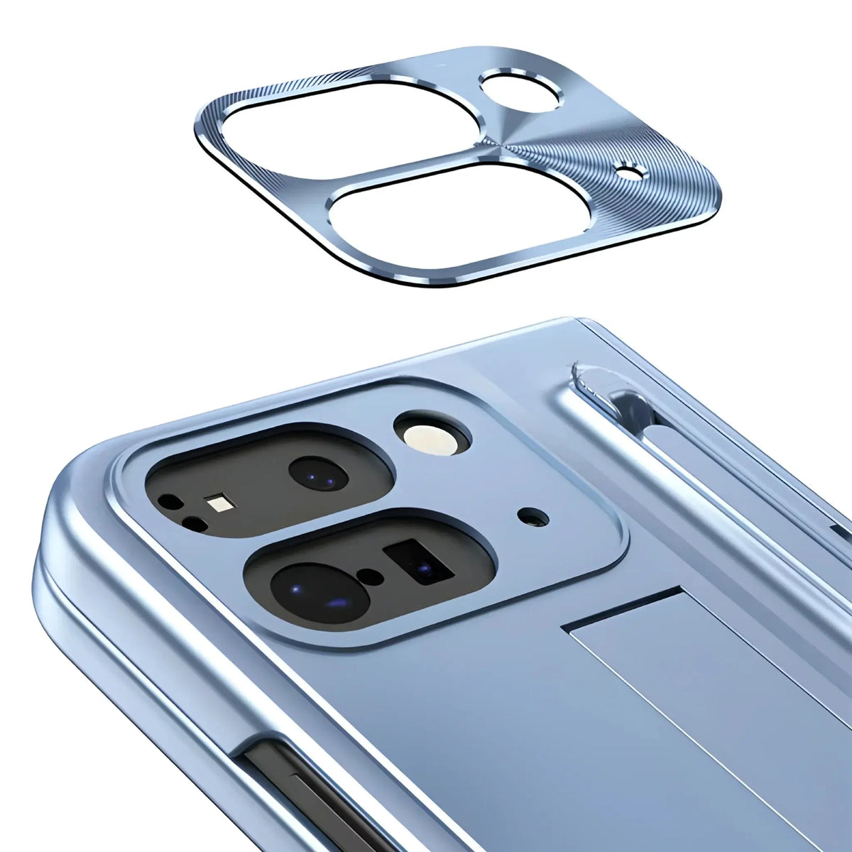 Pixel Fold Pen Holder Hinge Case