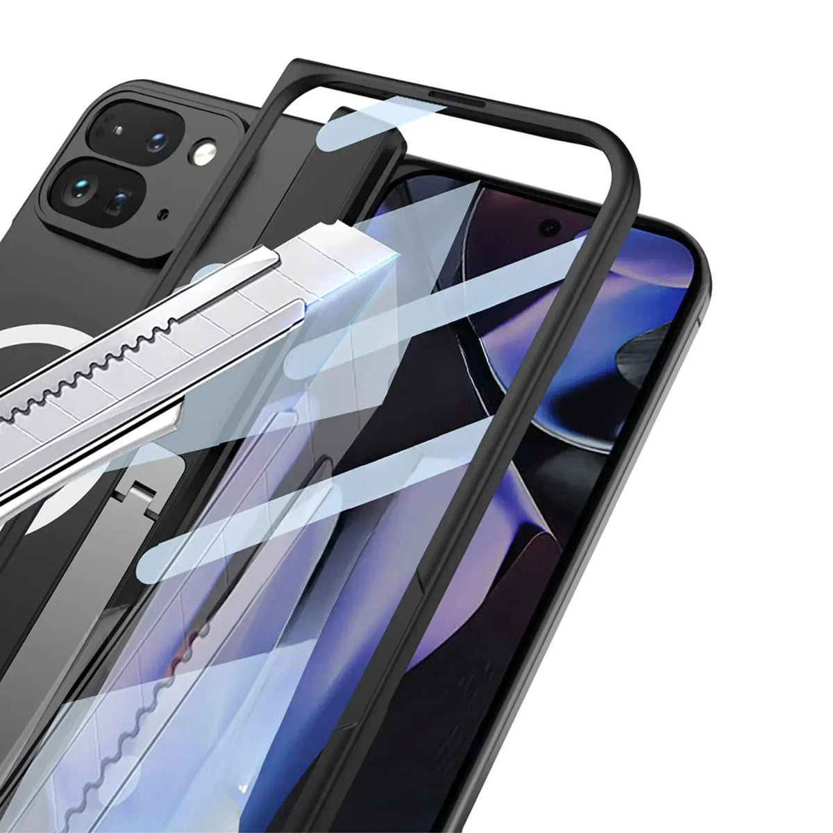 Pixel Fold Magnetic Kickstand Case