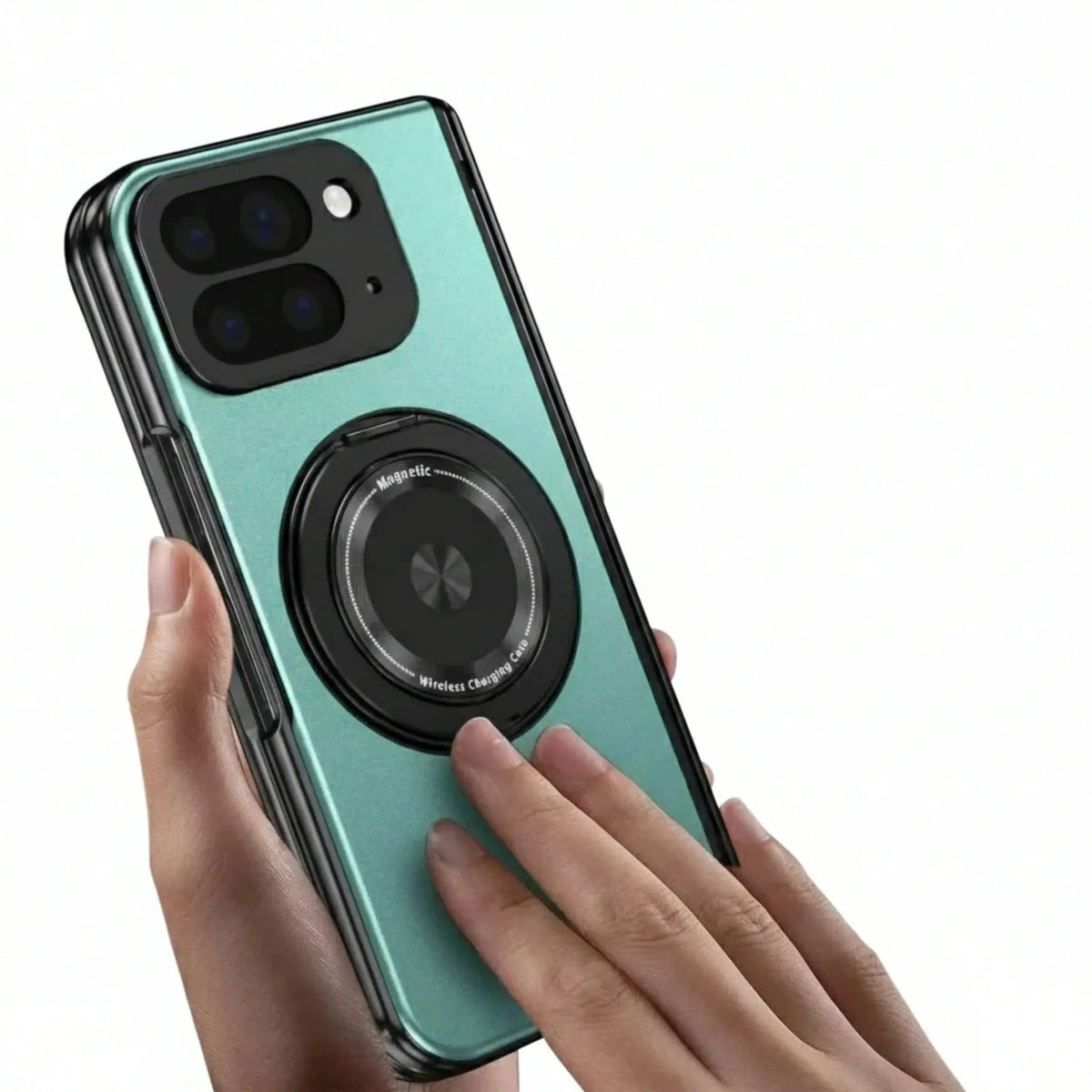 Pixel Fold Magnetic Ring Hinge Armor