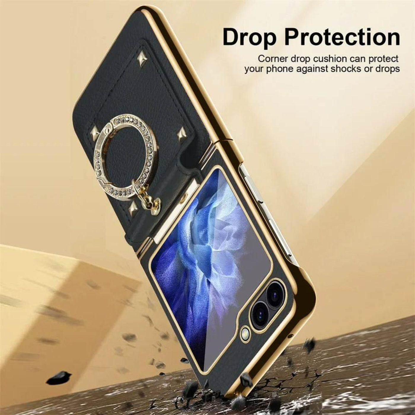 Guard - Gold-plated, drop-cushioned
