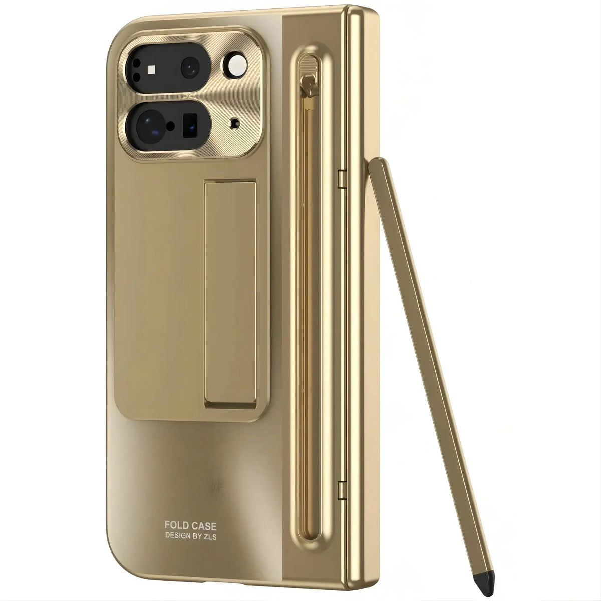 Pixel Fold Pen Holder Hinge Case