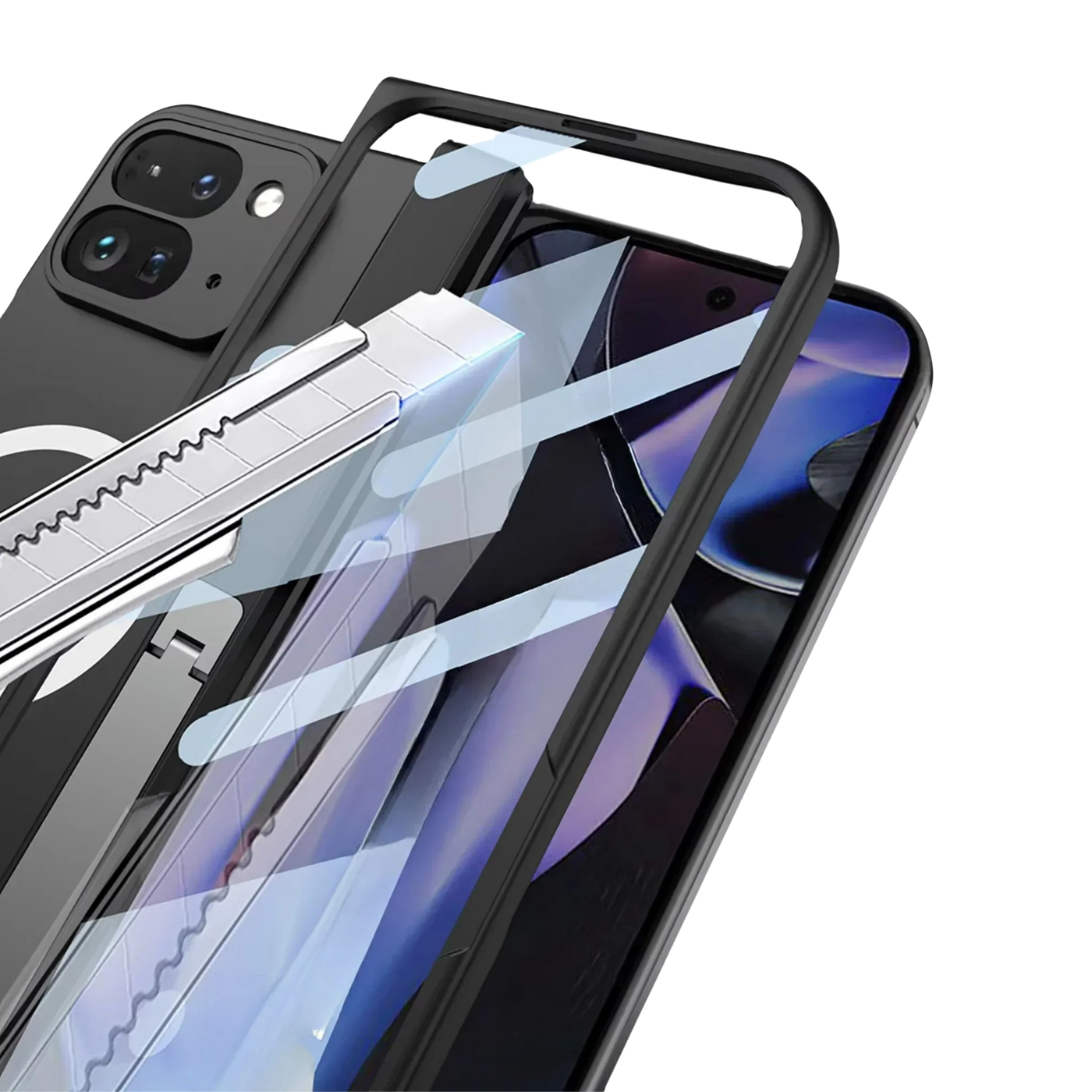 Shield - Inner display, fully covered